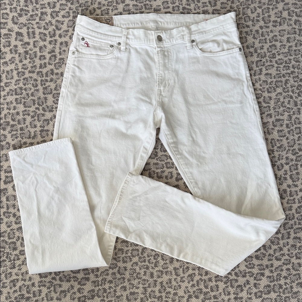Men's POLO Ralph Lauren Sullivan Slim White Jeans W34/L32